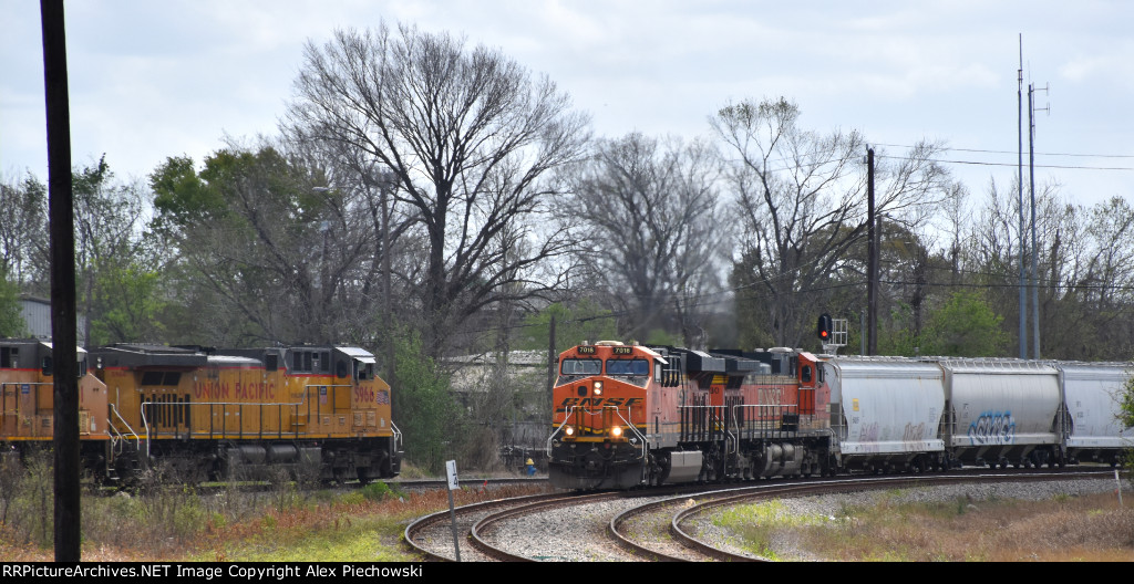 Meet on the Englewood branch off and main line